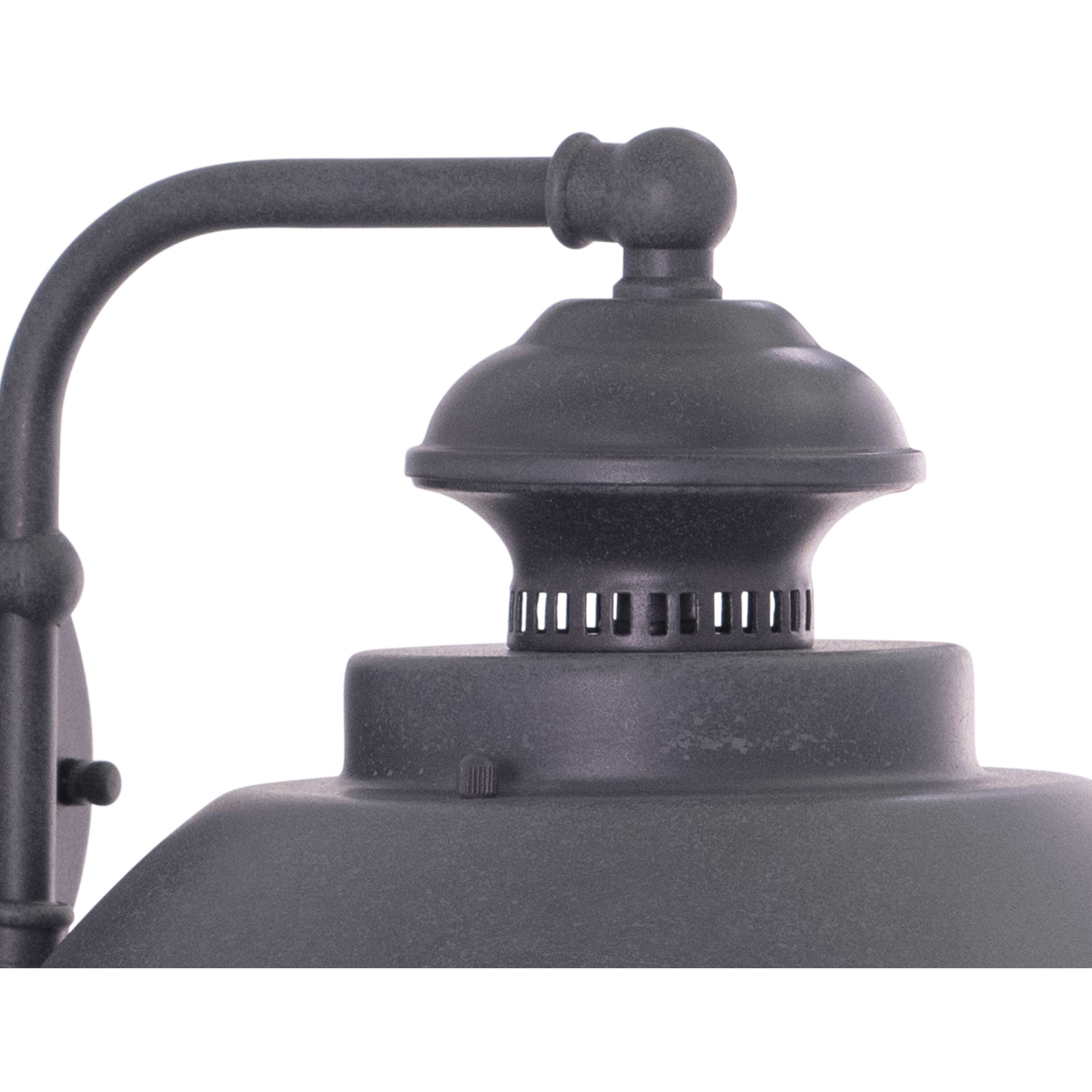 Harwich LED 10.25 inch Textured Gray Outdoor Wall