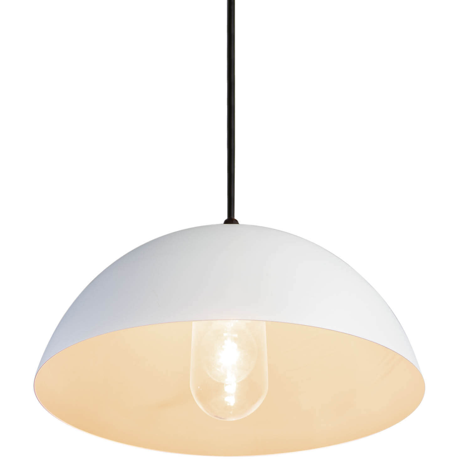 Peridot 1 Light 23.5 inch White Outdoor Pendant, Large