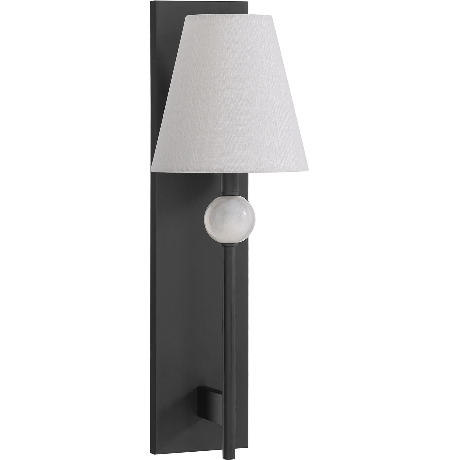 Travis 1 Light 7.5 inch Matte Black Wall Sconce Wall Light