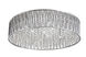 Loretta 10 Light 28 inch Polished Chrome Flushmount Ceiling Light