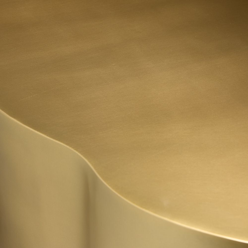 Meadow 36 X 14 inch Antique Brass Coffee Table