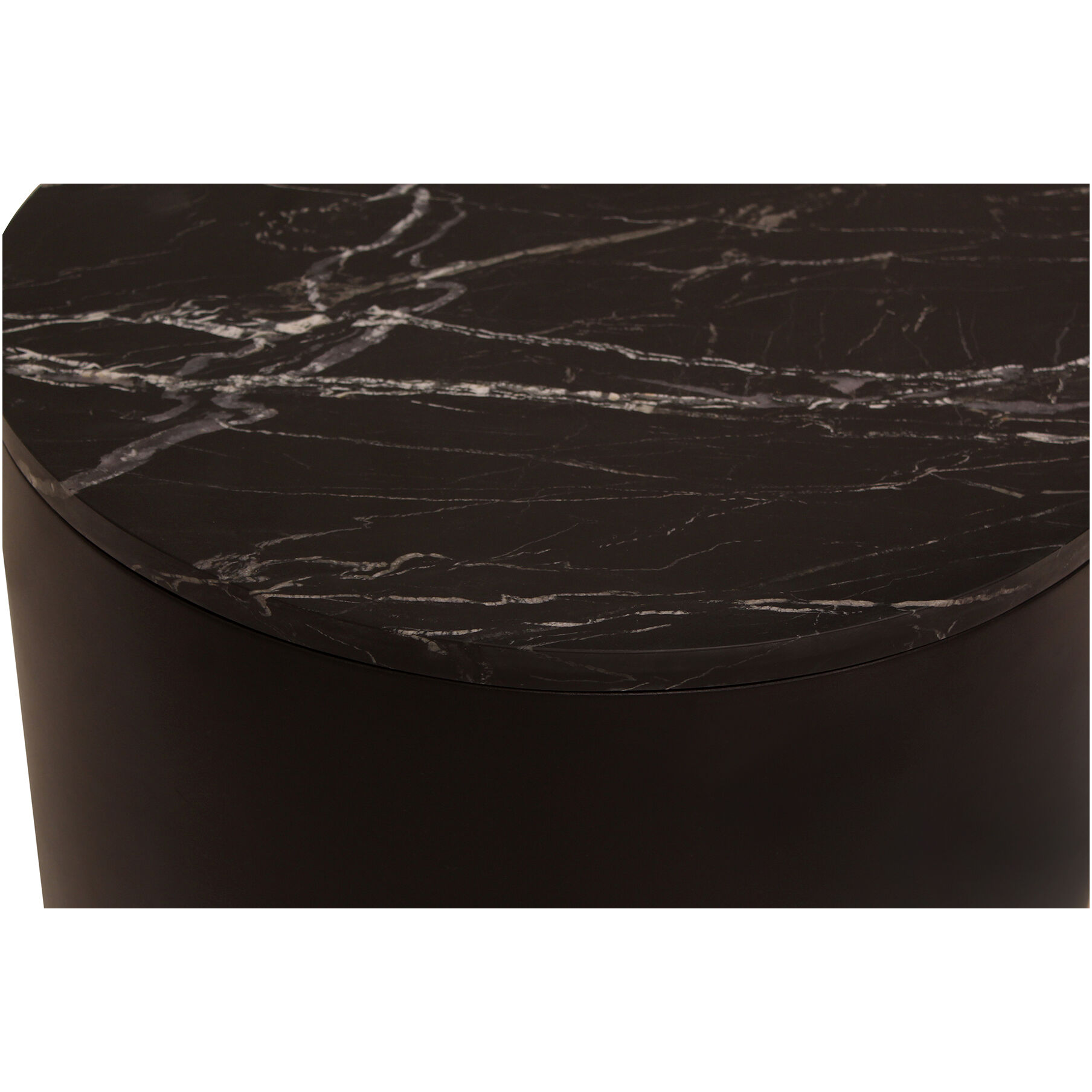 Ritual 20 X 20 inch Black End Table