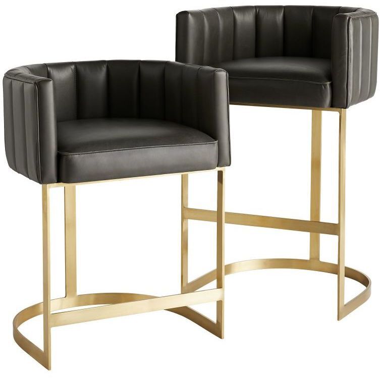 Tatum 28 inch Dim Gray Counter Stool