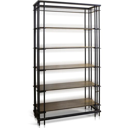 Jackson Burnished Iron Bookshelf