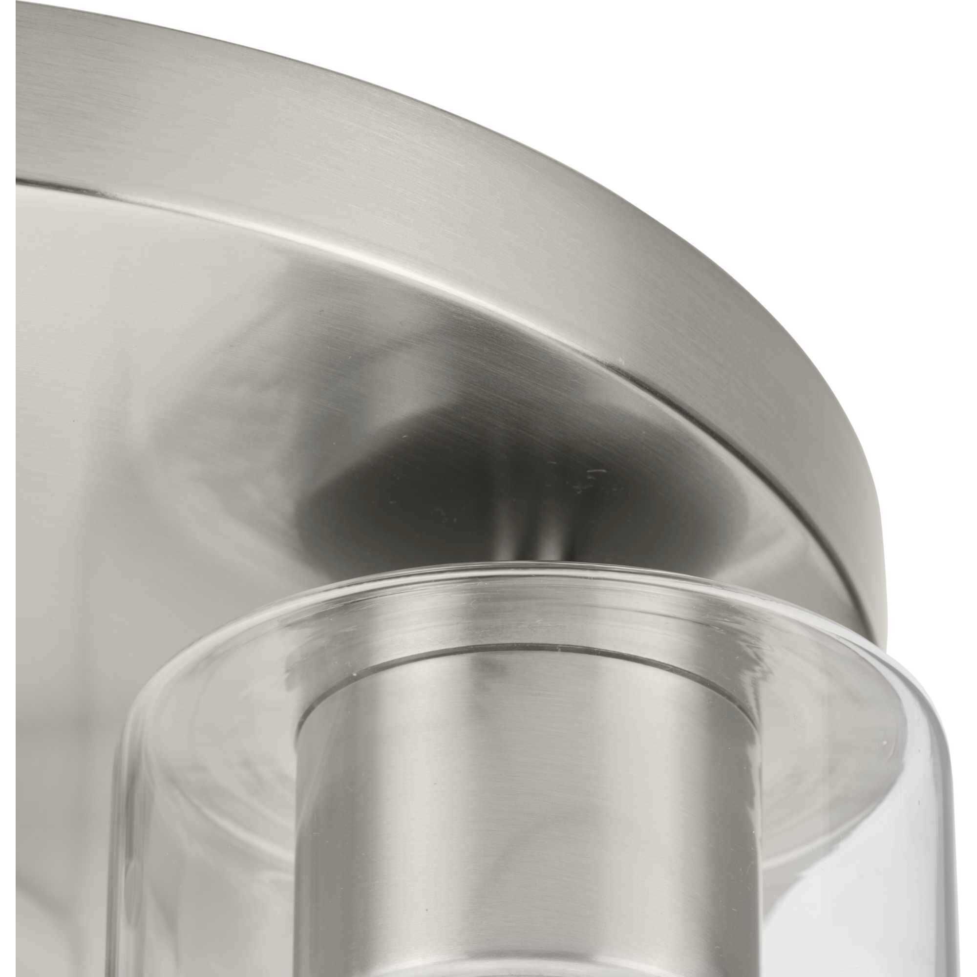 Cofield 3 Light 12 inch Brushed Nickel Flushmount Ceiling Light