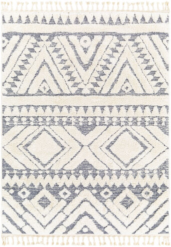 Loopy 84 X 63 inch Beige Rug, Rectangle