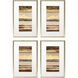 Abstract Collection Brown Framed Art