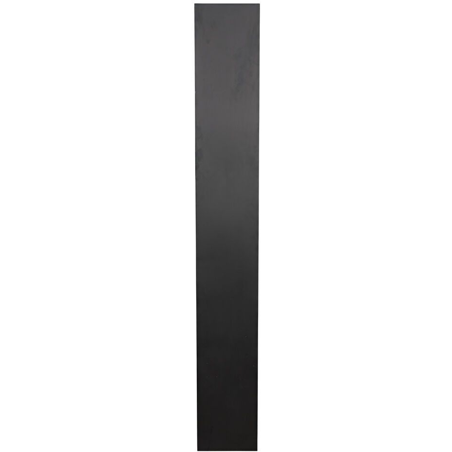 Aqueduct Matte Black Bookcase, C