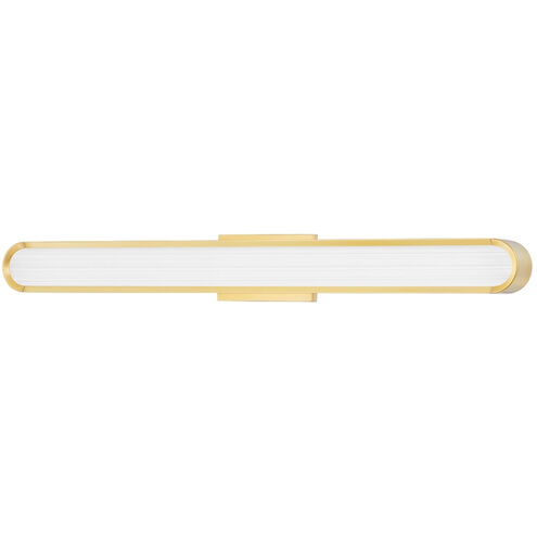 Starkey LED 24.5 inch Aged Brass Bath Bracket Wall Light, Medium
