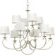 Savor 10 Light 38 inch Silver Ridge Chandelier Ceiling Light, Design Series