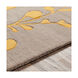 Athena 96 X 60 inch Taupe/Saffron Rugs