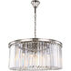 Sydney 8 Light 32 inch Polished Nickel Chandelier Ceiling Light, Urban Classic