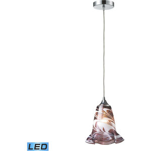 Vestido LED 9 inch Polished Chrome Pendant Ceiling Light