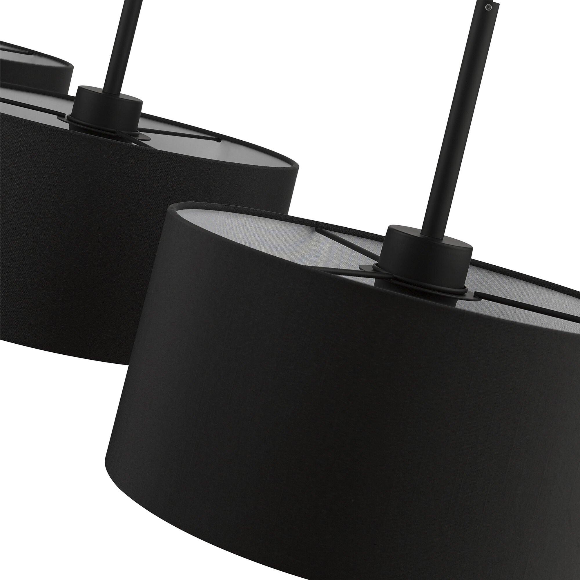 Bainbridge 3 Light 13 inch Black Chandelier Ceiling Light, Large