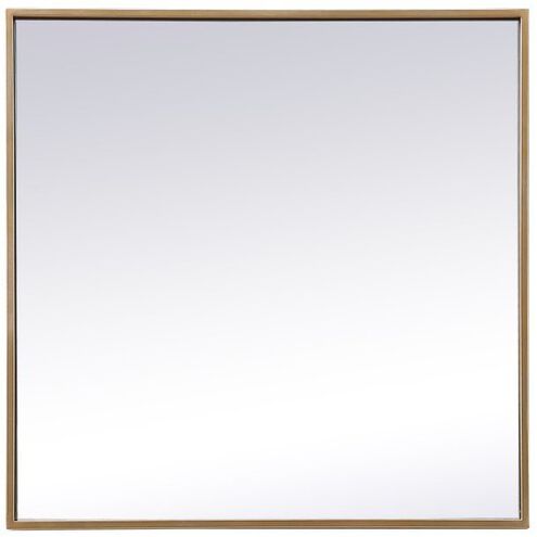 Eternity 24 X 24 inch Brass Vanity Mirror