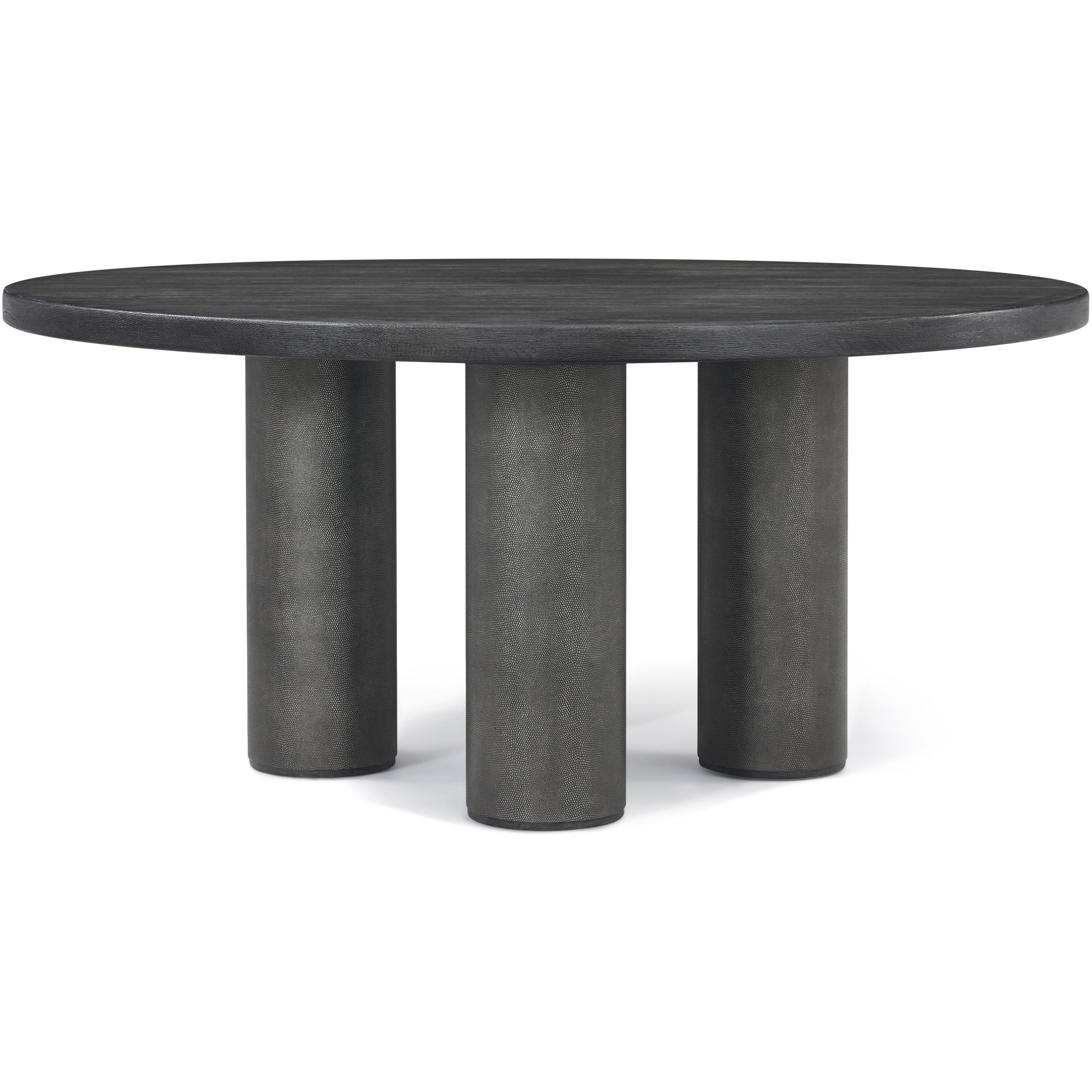 Maxwell 64 X 64 inch Obsidian Round Dining Table, Wooden