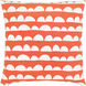 Lachen 18 inch Burnt Orange Pillow Kit in 18 x 18, Square