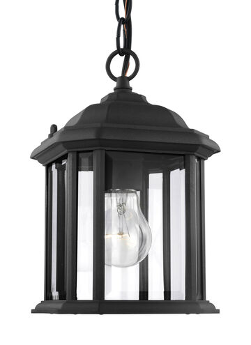 Kent 1 Light 6.5 inch Black Outdoor Pendant