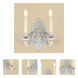 Decorative 2 Light 10 inch Oil Rubbed Bronze Wall Sconce Wall Light