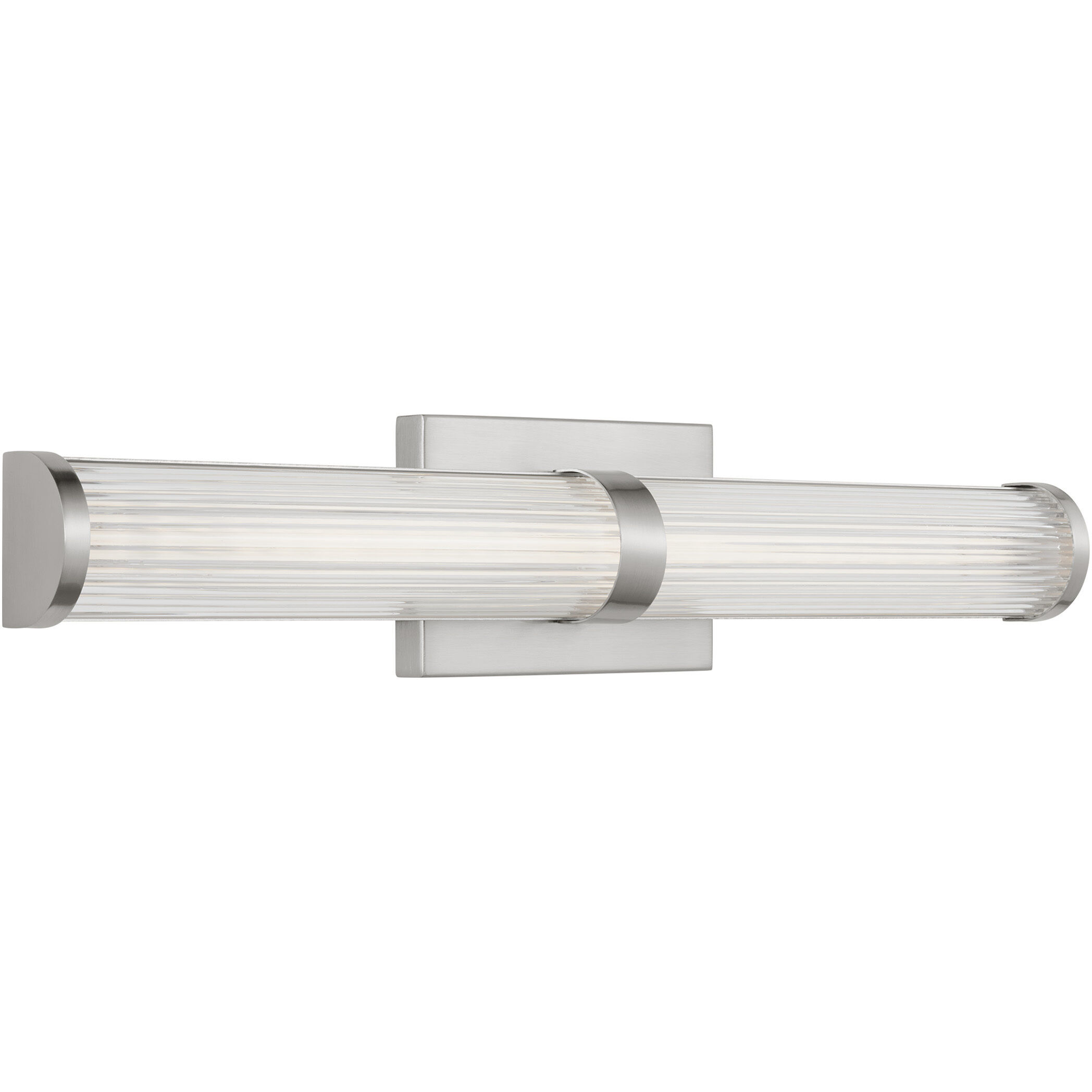 Syden Bath Vanity Wall Light in Brushed Nickel