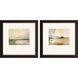 Waterside Collection Metallic Bronze With A Pewter Lip Framed Art