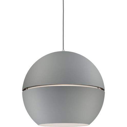 Lucas 1 Light 23.63 inch Gray Pendant Ceiling Light