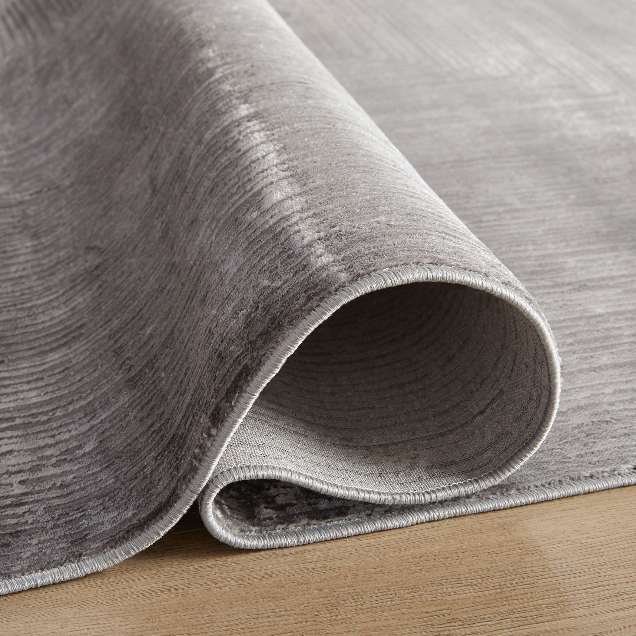 Livenza 130 X 94 inch Dark Grey Rug in 8 x 11