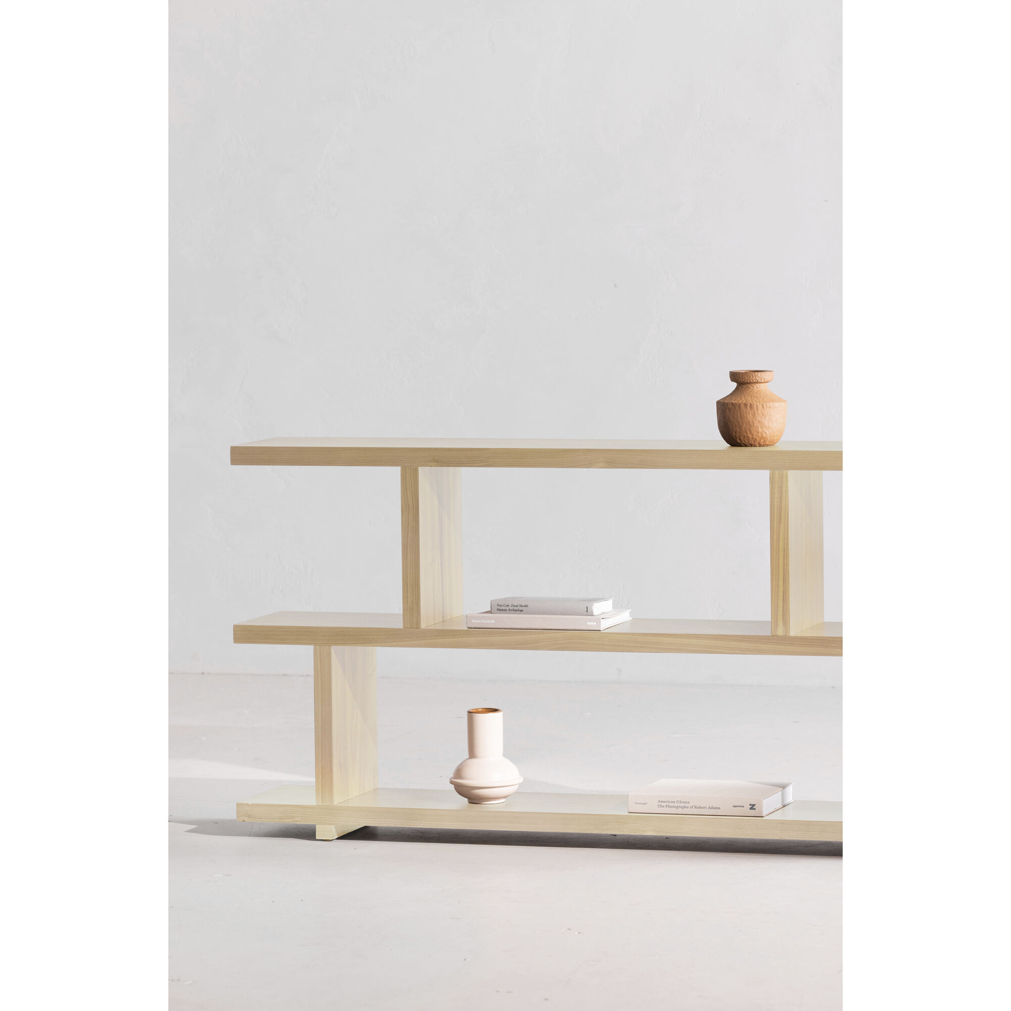 Ichigo 63 X 33 X 11 inch Natural Shelf, Miri