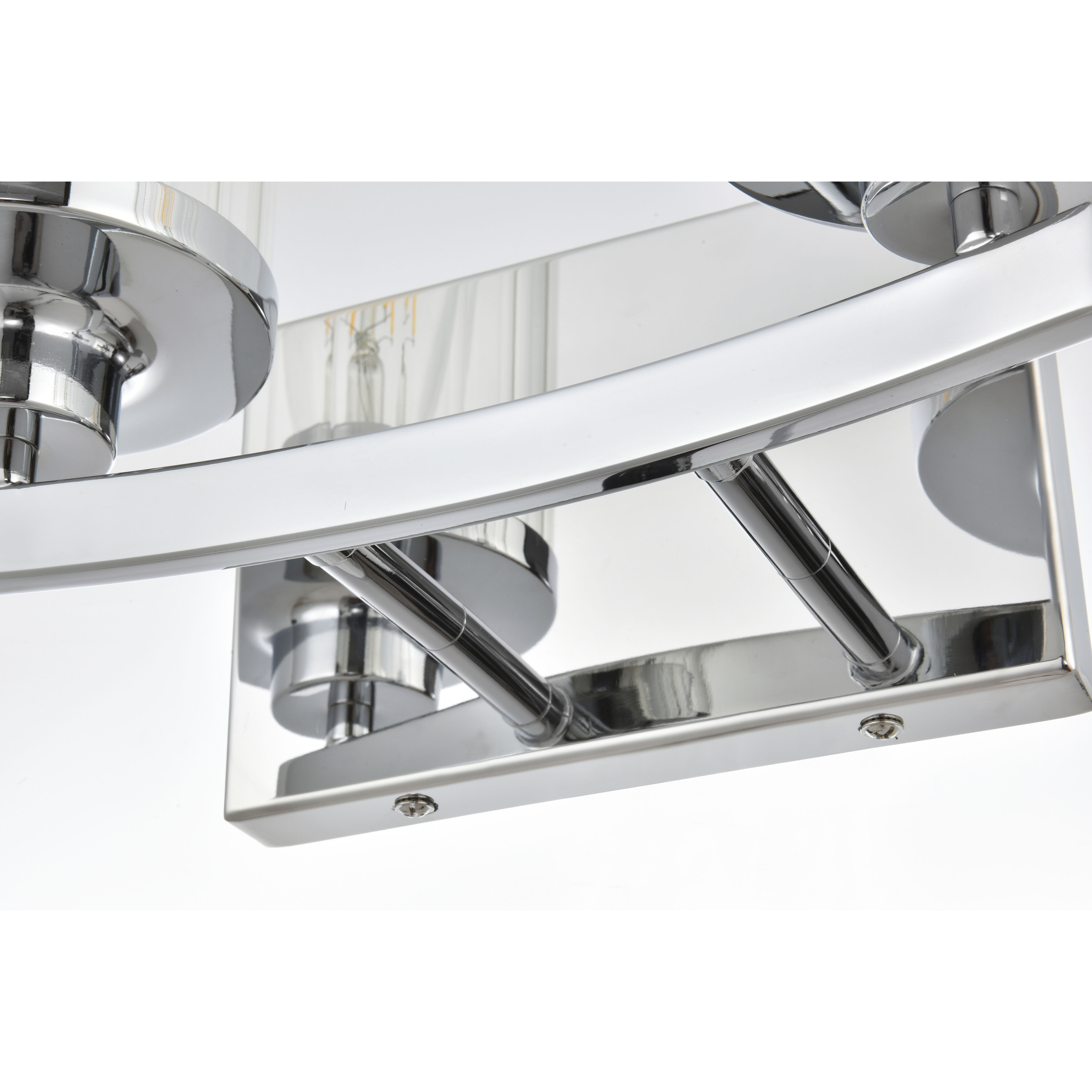 Saanvi 4 Light 25 inch Chrome Bath Sconce Wall Light