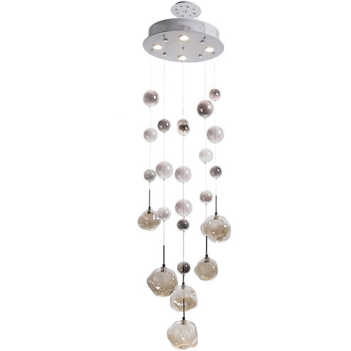 Sylas 4 Light 16 inch Polished Chrome Hanging Fixture Ceiling Light