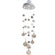 Sylas 4 Light 16 inch Polished Chrome Hanging Fixture Ceiling Light
