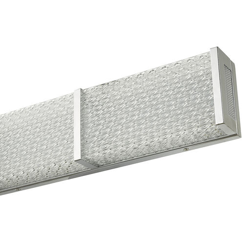 Evoke LED 12 inch Chrome Vanity Bar Light Wall Light