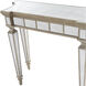 Masterpiece Garbo Mirrored 40 X 14 inch Mirror Console/Sofa Table