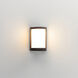 Barrel LED 9.75 inch Black Outdoor Wall Mount