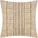 Janya 18 inch Light Beige Pillow Kit in 18 x 18, Square
