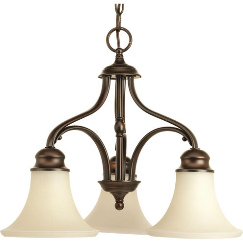 Applause 3 Light 20 inch Antique Bronze Chandelier Ceiling Light