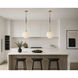 Vesper 1 Light 11.75 inch Satin Brass and Black Single Pendant Ceiling Light