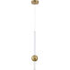 Canada LED 3.94 inch Gold LED Pendant Ceiling Light