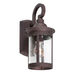 Signature 1 Light 14 inch Antique Bronze Outdoor Wall Light
