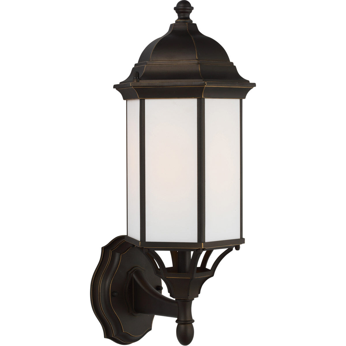 Sevier 1 Light 19.38 inch Antique Bronze Outdoor Wall Lantern, Medium