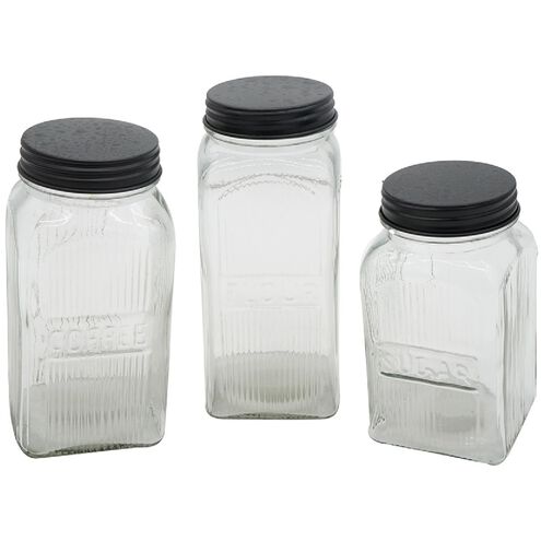 Anita 9 X 4 inch Canisters with Lid