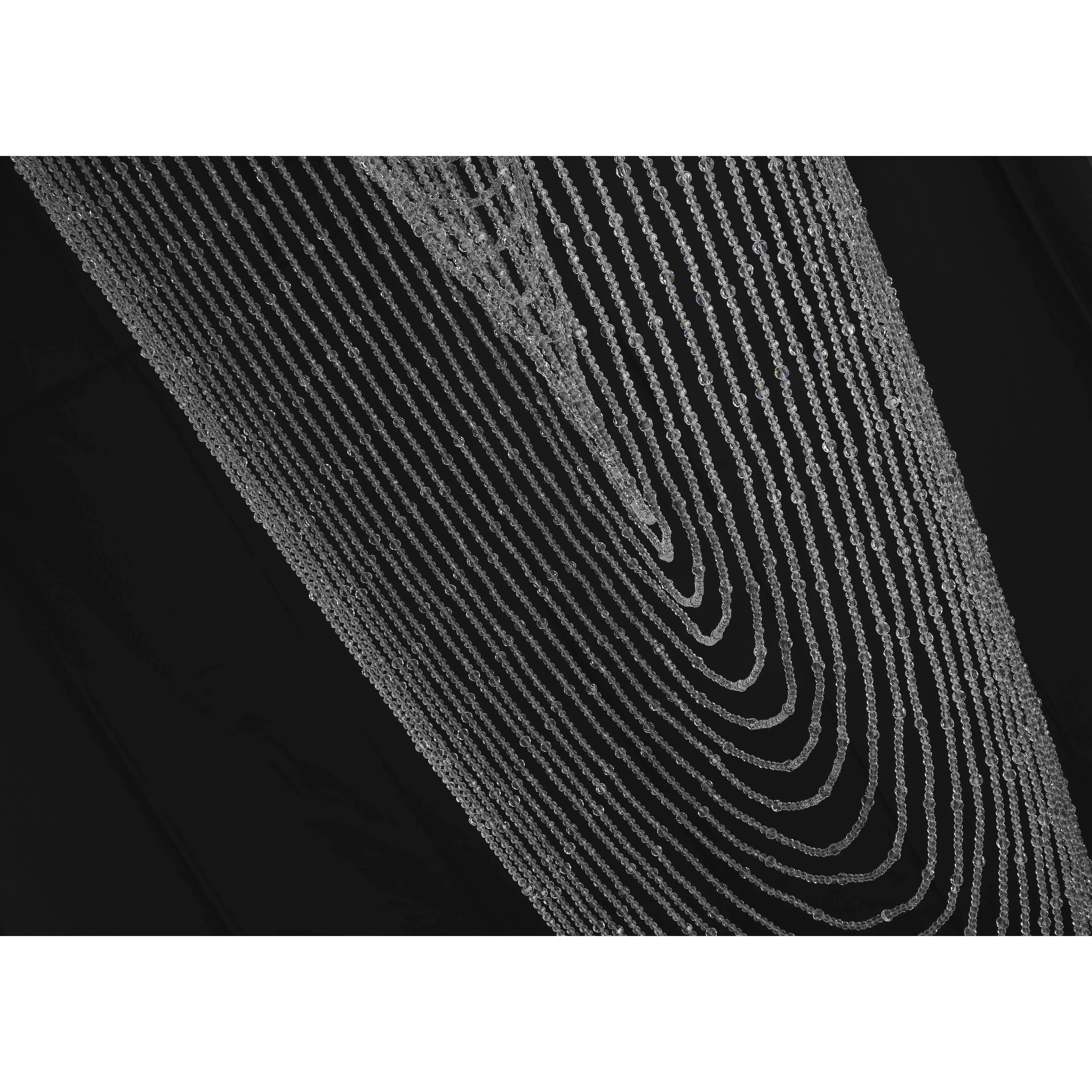 Canada 12 Light 31.5 inch Chrome Chandelier Ceiling Light