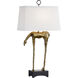 Frederick Cooper 35 inch 100.00 watt Antique Gold/Black Table Lamp Portable Light