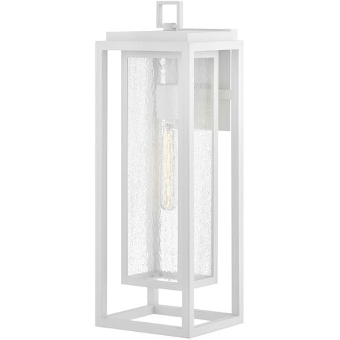 Coastal Elements Estate Series Republic 1 Light 20 inch Textured White Outdoor Wall Mount