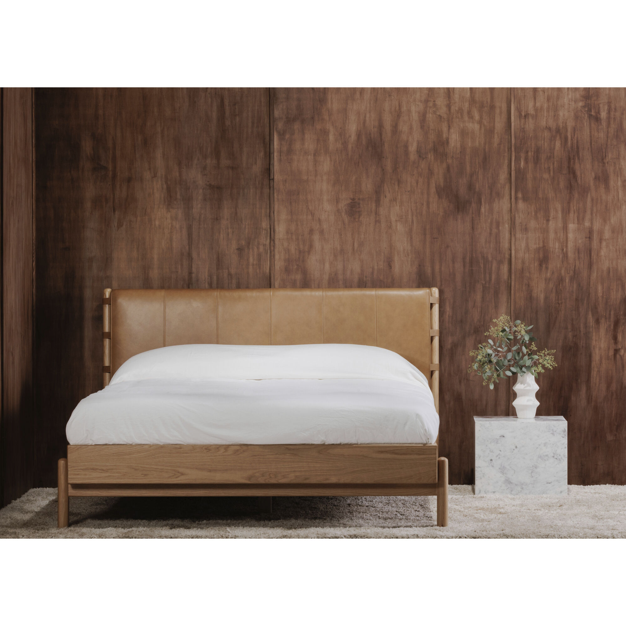 Colby Natural Bed, Queen