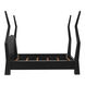 Patras Hand Rubbed Black Bed, Eastern King