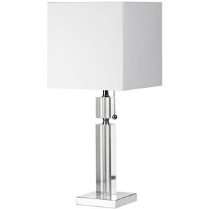 Fernanda 19 inch 100.00 watt Polished Chrome Decorative Table Lamp Portable Light