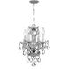 Welton 4 Light 11 inch Polished Chrome Mini Chandelier Ceiling Light in Clear Hand Cut