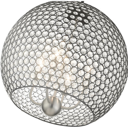 Cassandra 4 Light 20 inch Black Pendant Ceiling Light