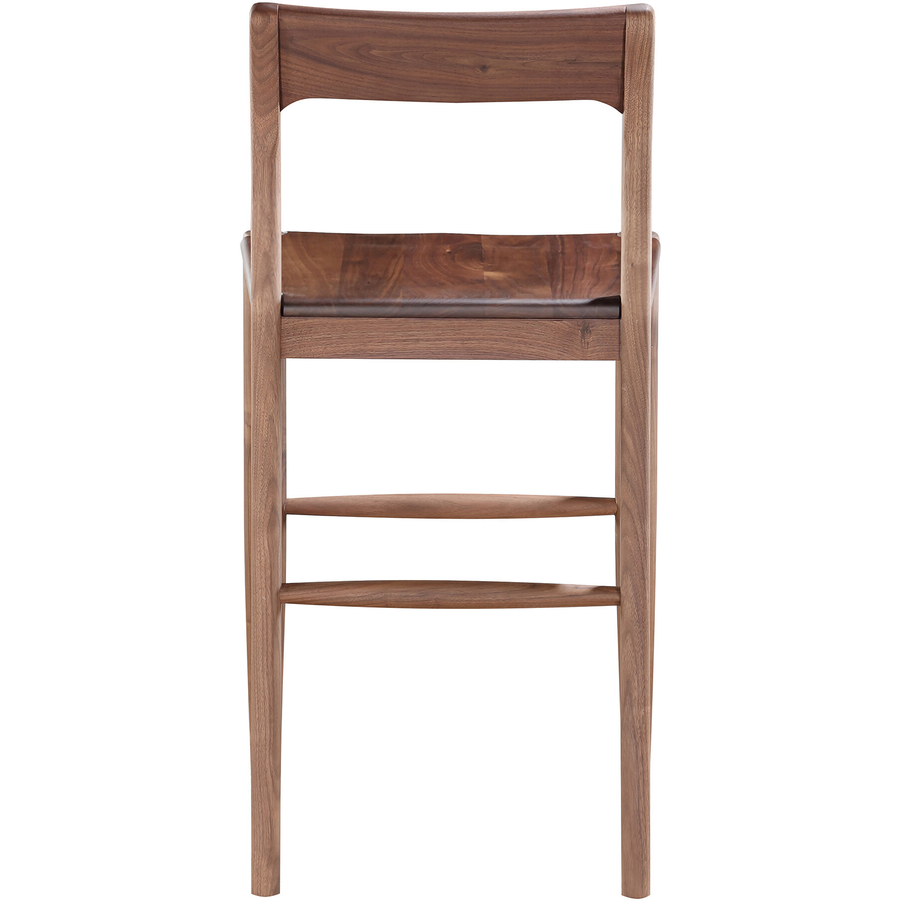 Owing 38 inch Walnut Counter Stool